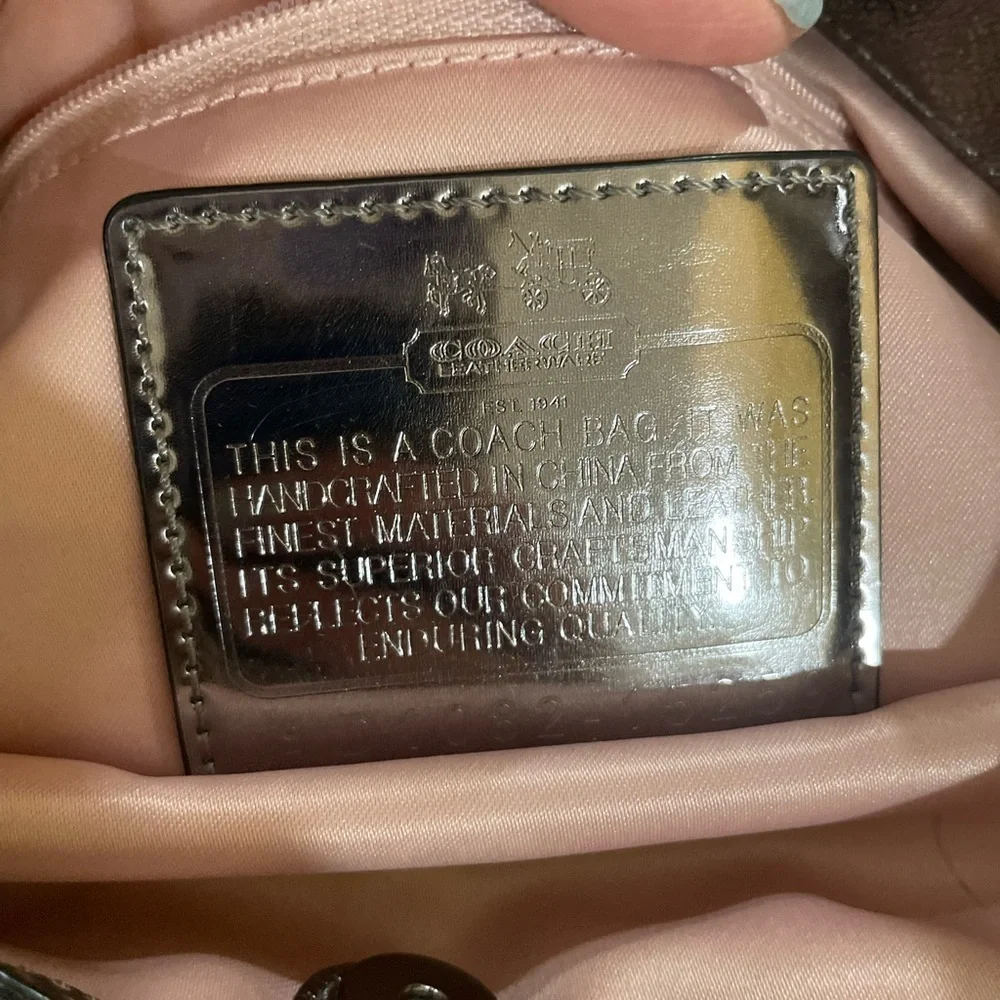 Coach Leather Handbag